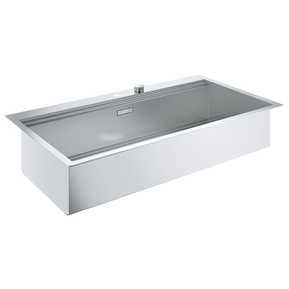 Мойка GROHE из нержавеющей стали, 1 чаша, K800 120-S 102,4/56 1.0 (31586SD0)