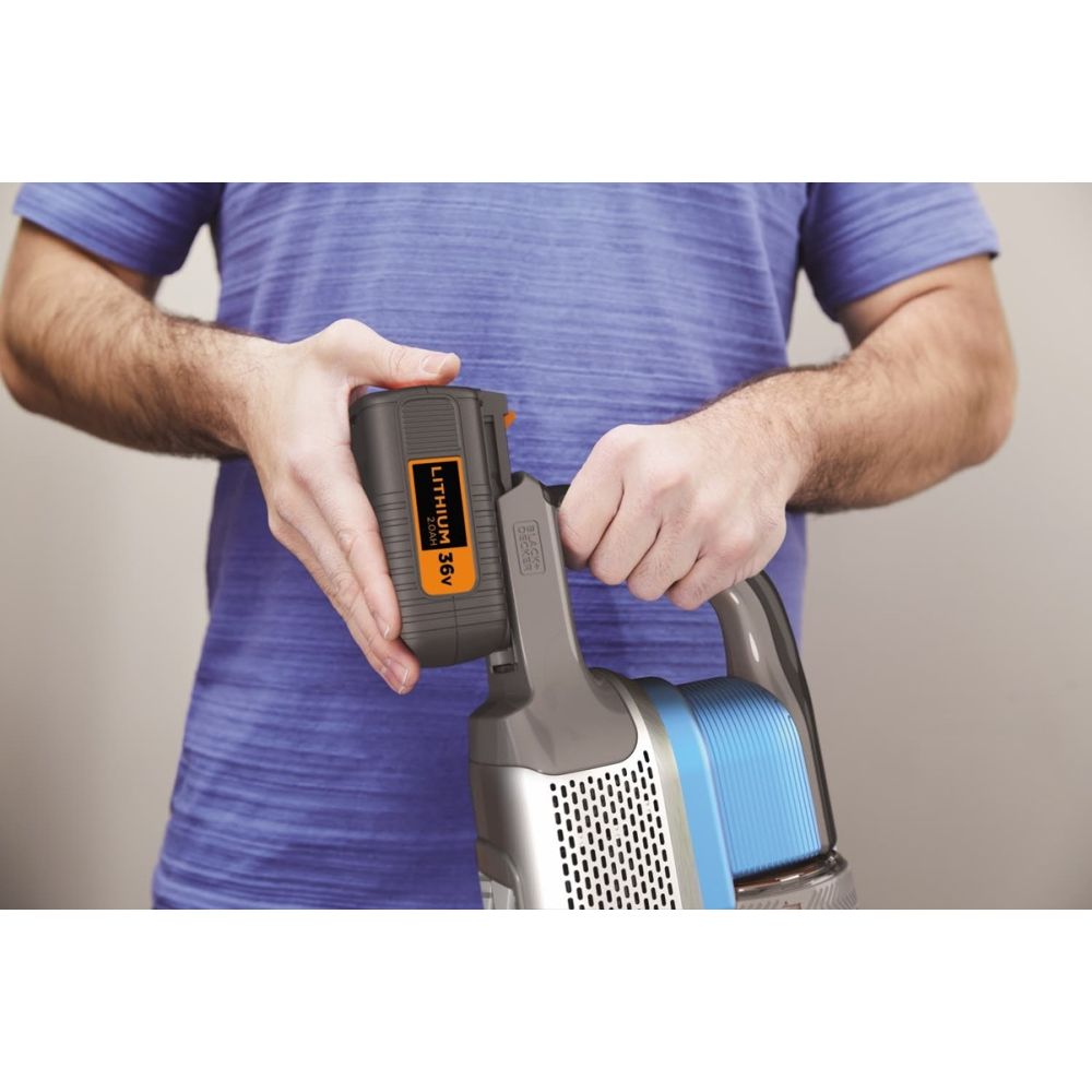 Вертикальный аккумуляторный пылесос 4-в-1 Pet BLACK+DECKER BHFEV362D, 36В, 2 Ач