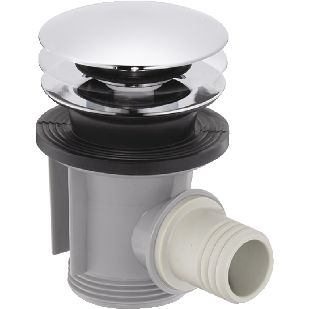 Система слива для ванны hansgrohe Push-Open 50107000, хром