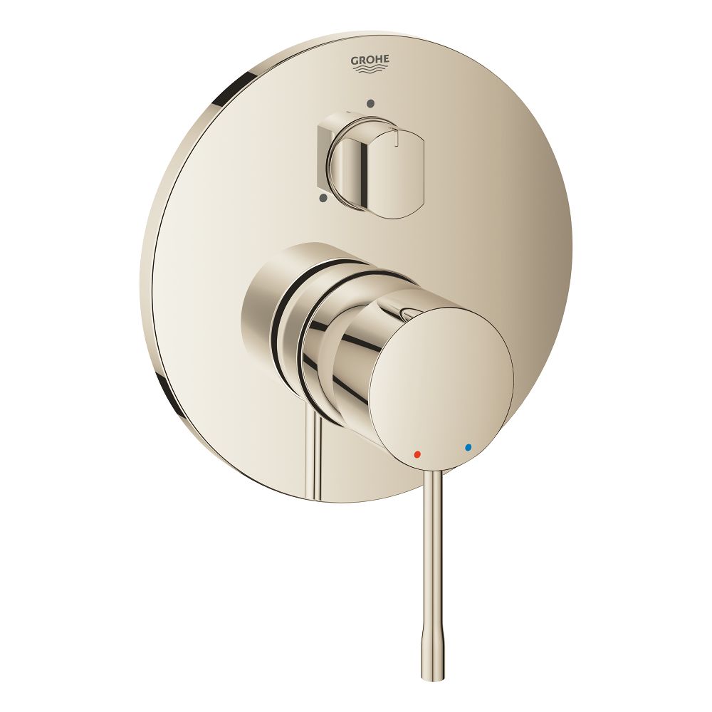 Внешняя часть смесителя для ванны GROHE Essence на 3 потребителя, никель глянец (24169BE1)