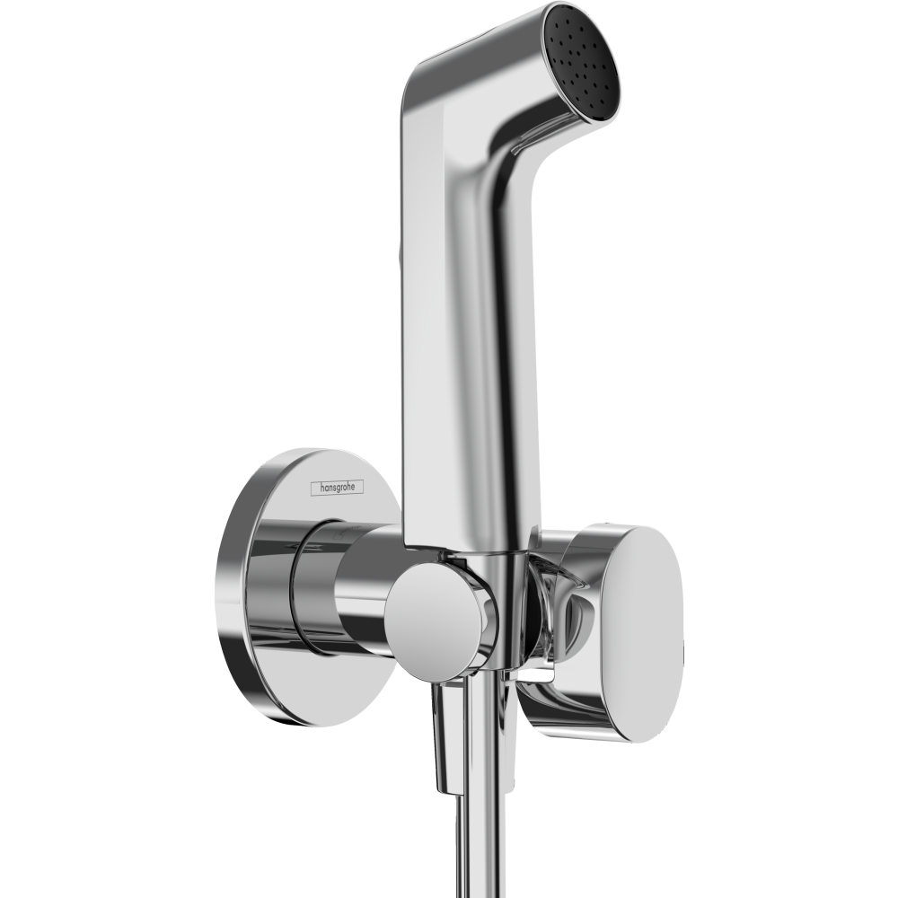 Гигиенический душ hansgrohe 1jet S со смесителем, держателем и шлангом 125 см 29232000, хром