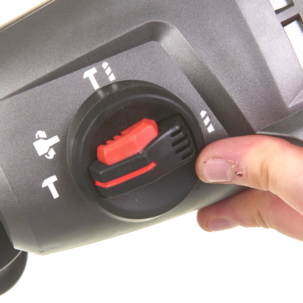 Сетевой перфоратор Milwaukee PH 26 TX, 800 Вт, SDS-Plus, 4500 уд.мин, 1500 об/мин, 2.4 Дж, в кейсе, 4933464579