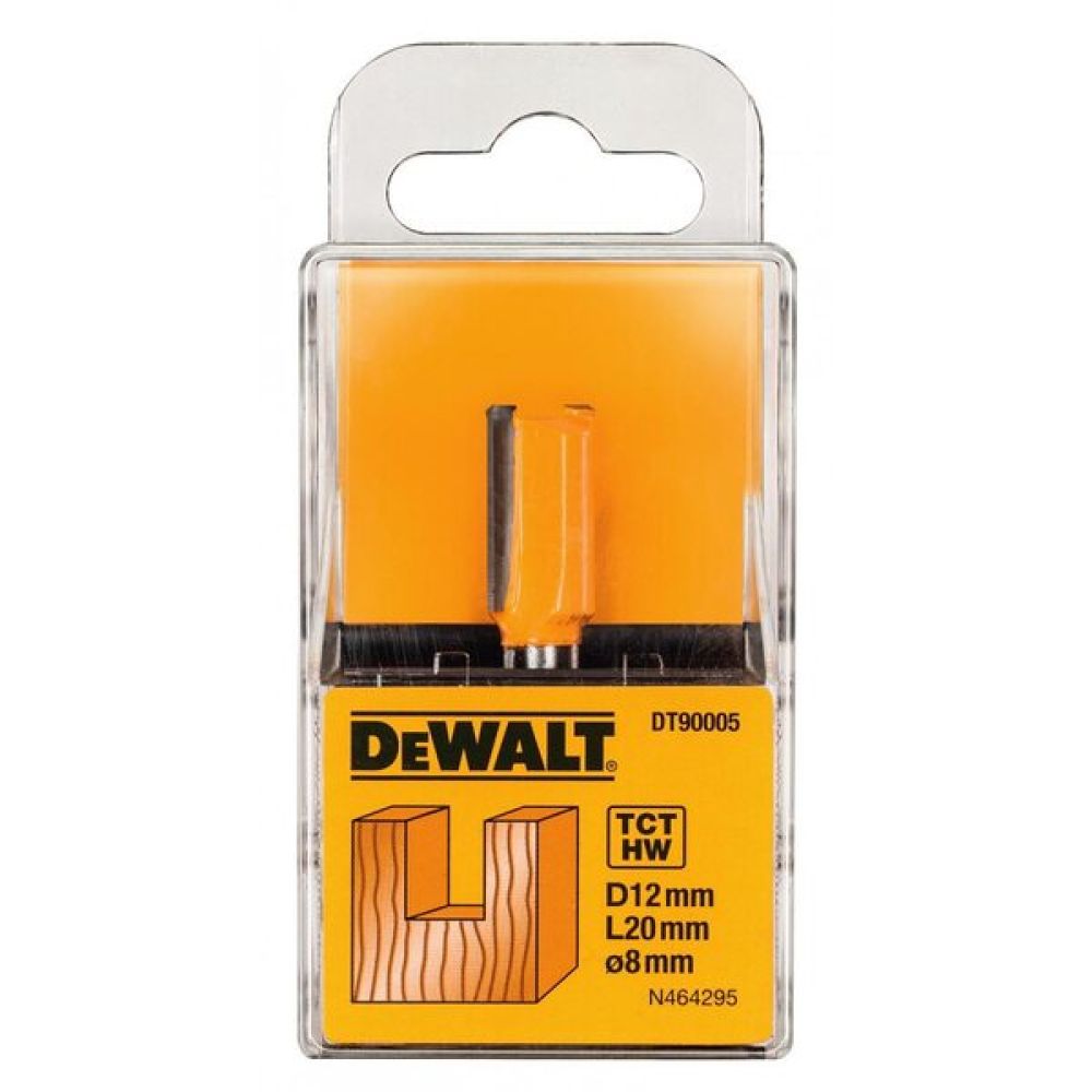 Фреза DEWALT пазовая, 12х52х20 мм (DT90005-QZ)