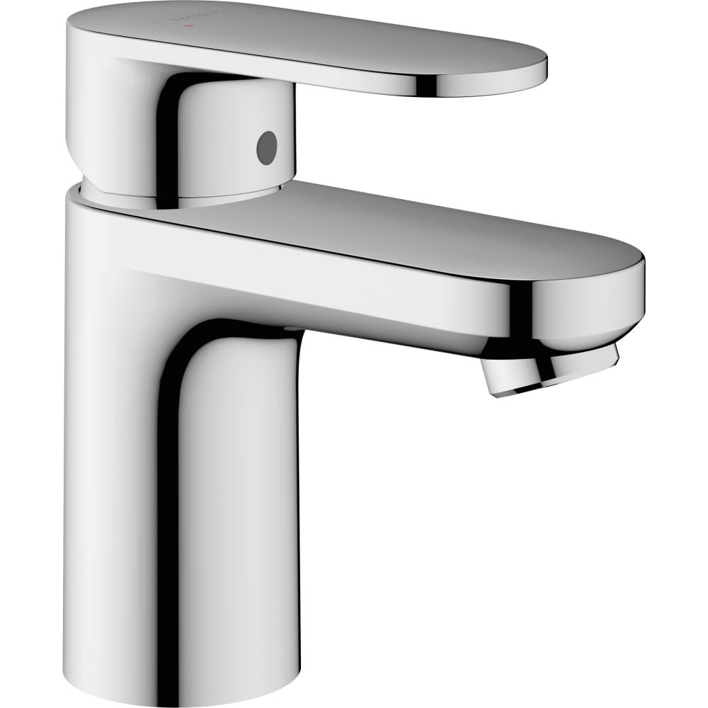 Смеситель для раковины hansgrohe Vernis Blend 70, с металлическим сливным гарнитуром 71557000, хром