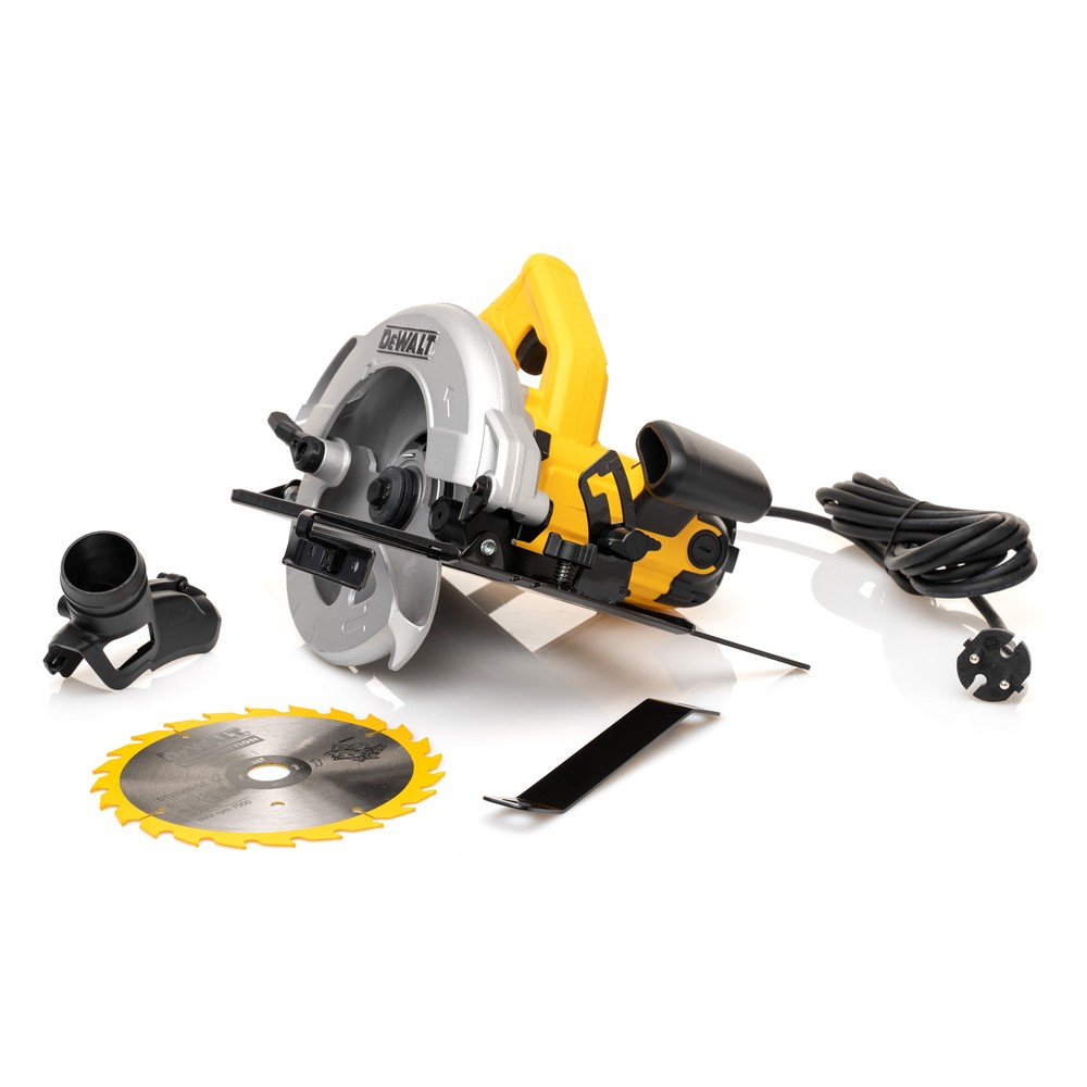 Дисковая пила DEWALT DWE550, 1200 Вт, 165 мм, 5500 об/мин (DWE550-QS)