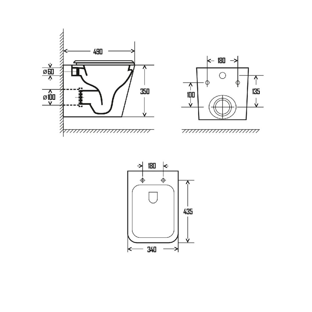 Комплект инсталляции GROHE 38775001 с унитазом AQUAme AQM2004 и сиденьем с микролифтом (NW0169/S)
