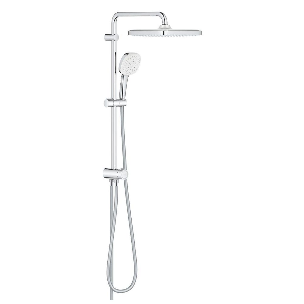 Душевая система GROHE Tempesta System 250 Cube Flex с переключателем потоков, хром (26977001)