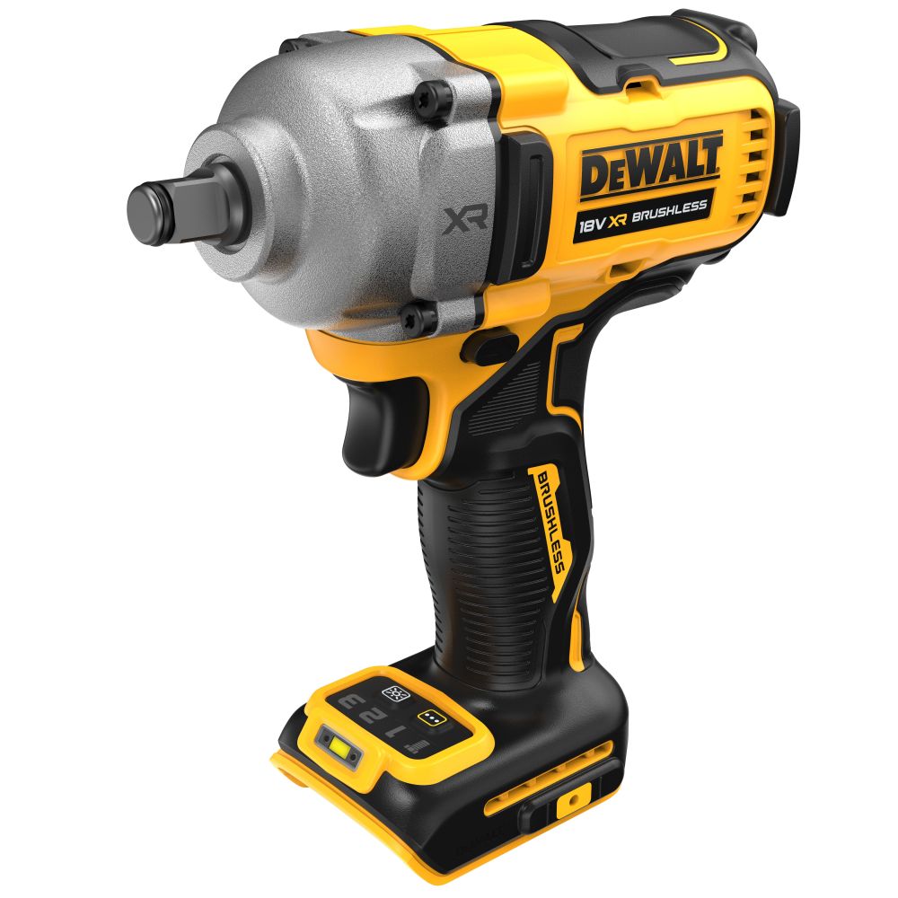 Аккумуляторный гайковерт DEWALT DCF891NT, 18 В, 1084 Нм, 3250 уд/мин, без АКБ и ЗУ, в кейсе TSTAK (DCF891NT-XJ)