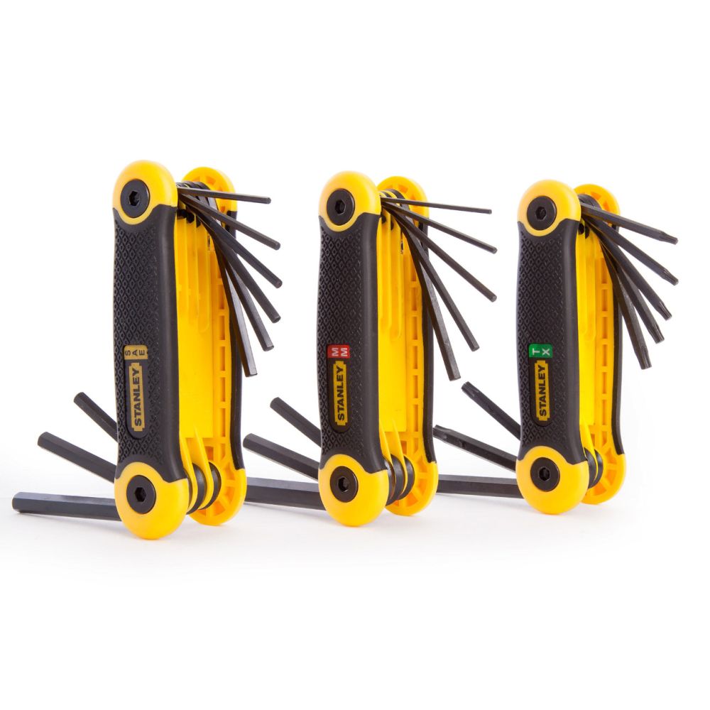 Комплект из 25 торцевых шестигранных складных ключей STANLEY 2-69-268