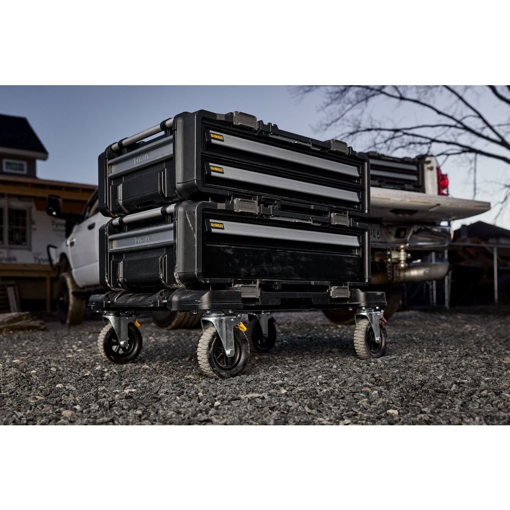 Ящик для инструмента DEWALT TOUGHSYSTEM DXL DWST08520-1, выдвижной, 2 отделения, 43 л