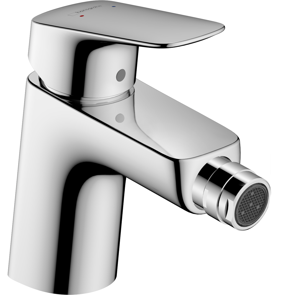 Смеситель для биде hansgrohe Logis со сливным гарнитуром 71204000, хром