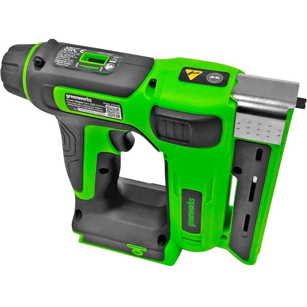 Степлер аккумуляторный Greenworks, 24V, без АКБ и ЗУ, 3400107