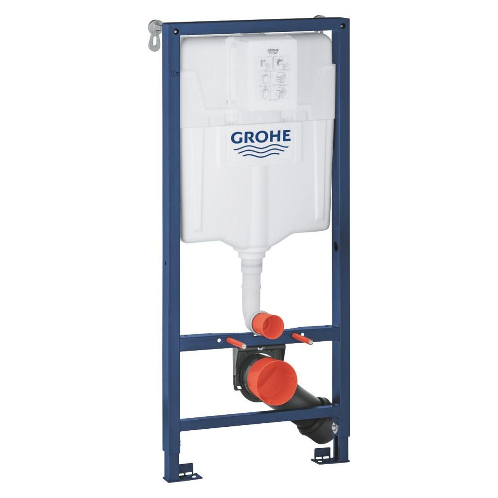 Система инсталляции для унитаза GROHE Rapid SL 3 в 1 с панелью смыва Skate Air, фантомный черный (1000044)