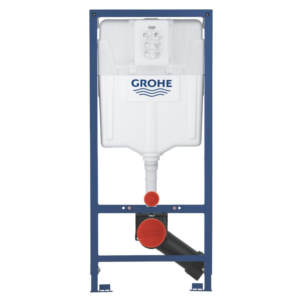Система инсталляции для унитаза GROHE Rapid SL 3 в 1 с панелью смыва Skate Air, фантомный черный (1000044)