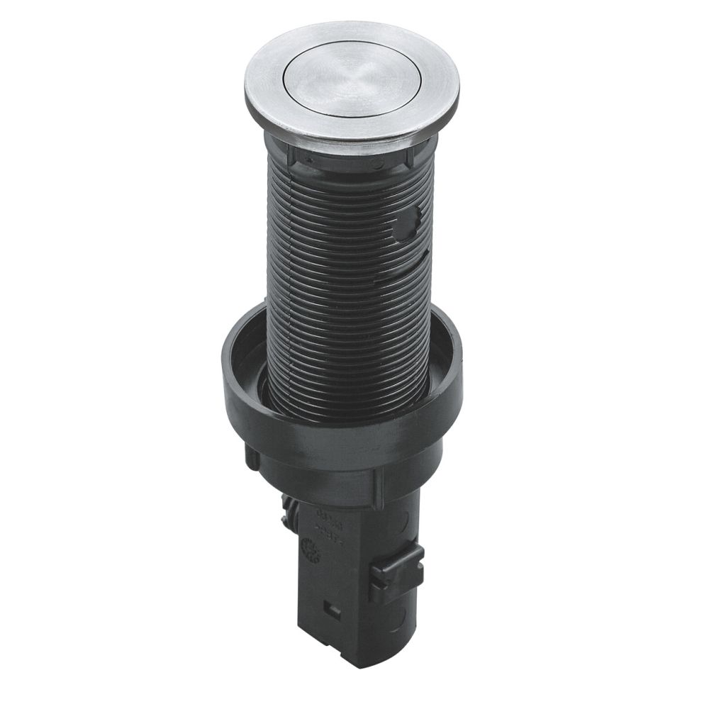 Сливной гарнитур для мойки GROHE с нажимным механизмом, нержавеющая сталь, матовая (40986SD0)