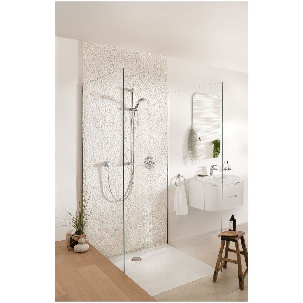 Душевой гарнитур GROHE Tempesta 100, 3 режима струи, душевая штанга 600 мм, 9,5 л/мин, хром (27644001)