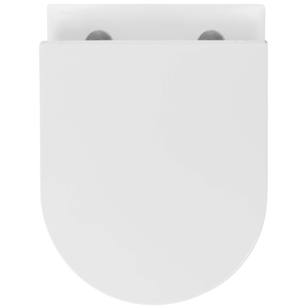 Унитаз Aquatek КЛАССИК подвесной с сиденьем с микролифтом, белый AQ1112-00