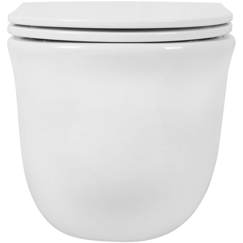 Унитаз Aquatek КЛАССИК подвесной с сиденьем с микролифтом, белый AQ1112-00