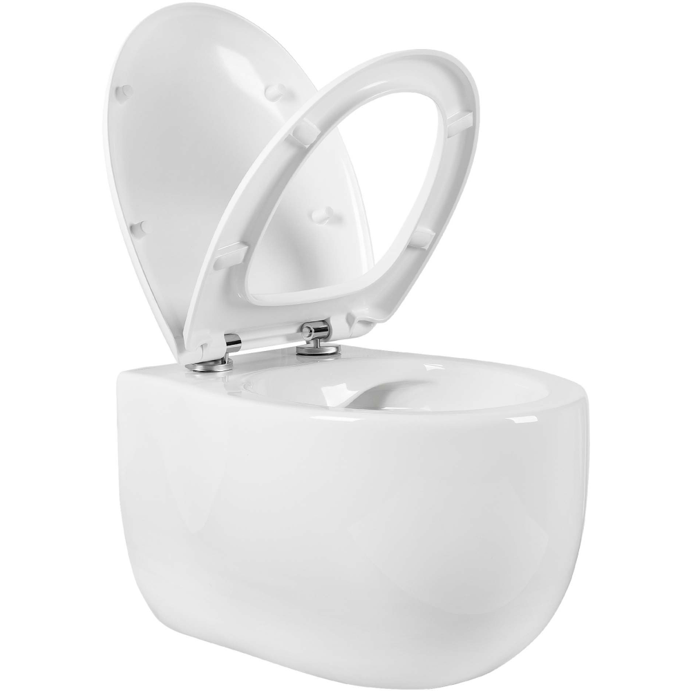 Унитаз Aquatek АЛЬТАИР подвесной с сиденьем с микролифтом, белый AQ1980-00