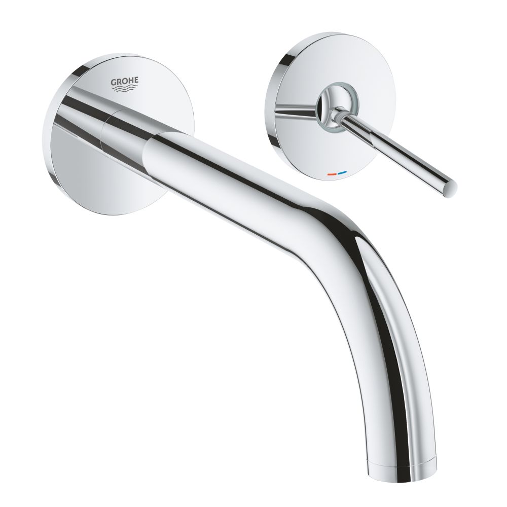 Внешняя часть смесителя для раковины GROHE Atrio на 2 отверстия, хром (19918003)