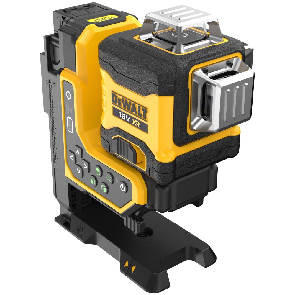 Аккумуляторный лазерный нивелир DEWALT DCLE34035B, 18 В, зеленый луч, 80 м, без АКБ и ЗУ, в кейсе (DCLE34035B-XJ)