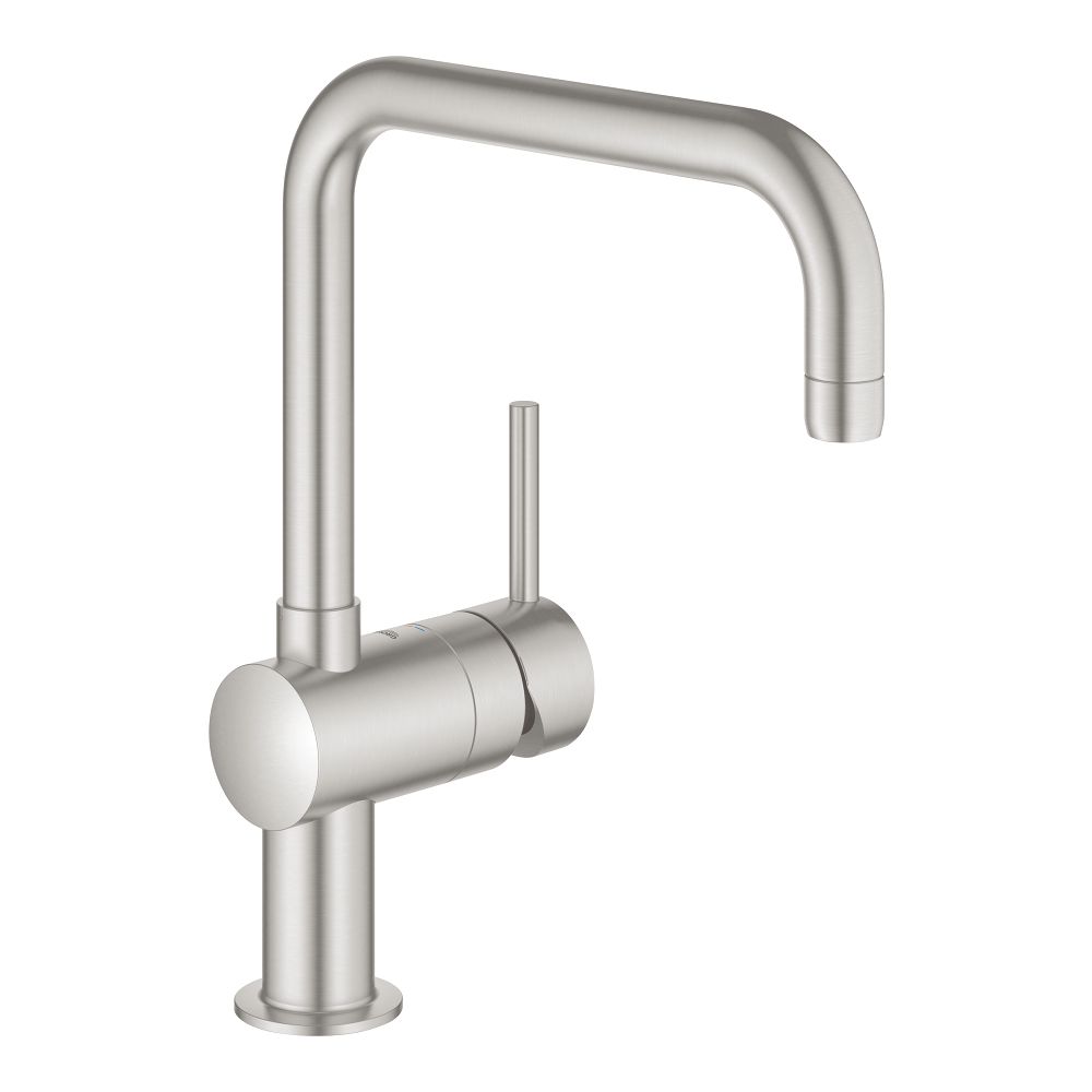 Смеситель для кухни GROHE Vento с U-образным изливом, суперсталь (30429DC0)