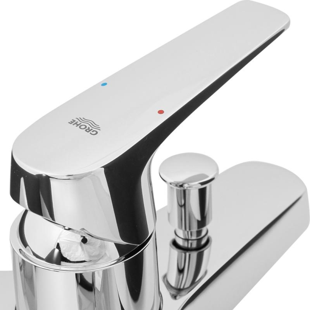 Смеситель для ванны GROHE BauFlow, хром (23756000)