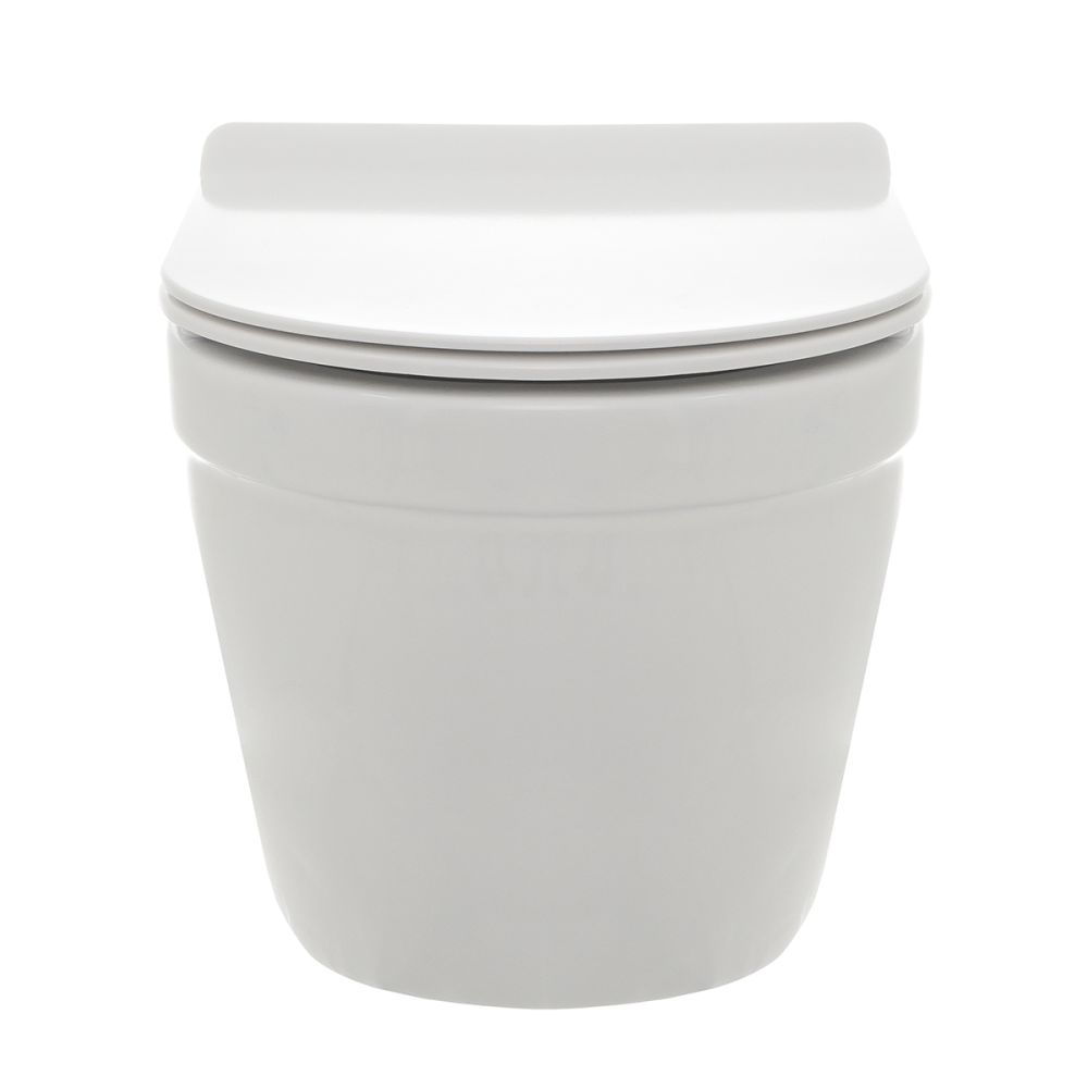 Комплект инсталляции GROHE 38775001 с унитазом AQUAme AQM2006 и сиденьем с микролифтом (NW0170/S)