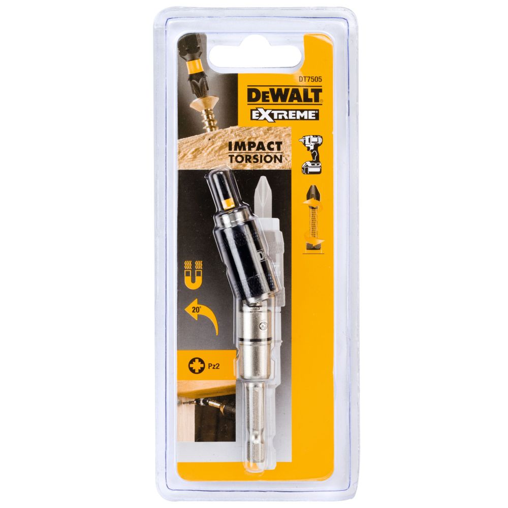 Шарнирный держатель DEWALT DT7505, PZ2 25 мм (DT7505-QZ), уцененный товар