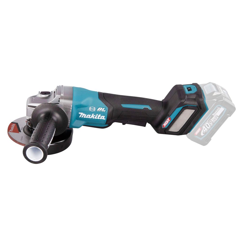 Аккумуляторная угловая шлифмашина Makita GA029GZ, 40 В, 125 мм, 8500 об/мин, без АКБ и ЗУ