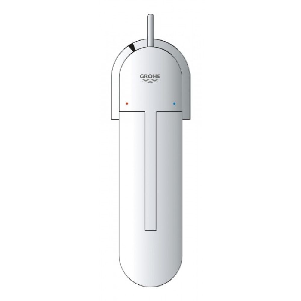 Смеситель для раковины GROHE Plus, S-size, хром (33163003/U) (царапины на корпусе)
