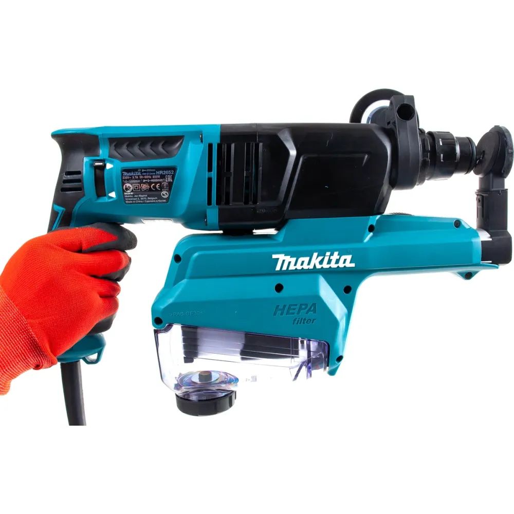 Набор электроинструмента Makita: дрель HP1640 + перфоратор HR2652, в кейсе (ACSET-27)
