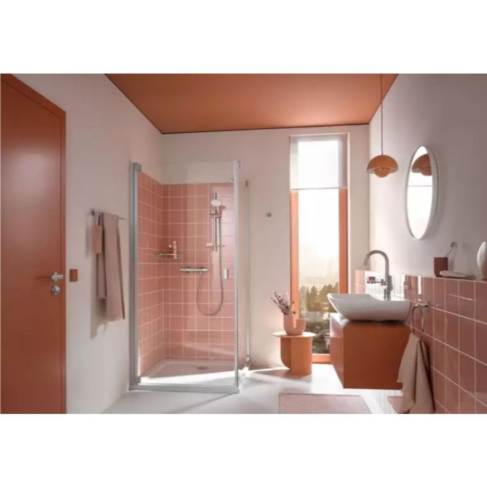 Душевой гарнитур GROHE Tempesta 110 с мыльницей, 2 режима струи, душевая штанга 600 мм, 7,4 л/мин, хром (26638003)