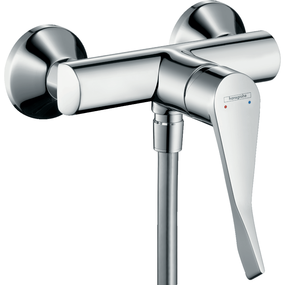 Смеситель для душа hansgrohe Focus внешнего монтажа, с удлиненной рукояткой 31916000, хром