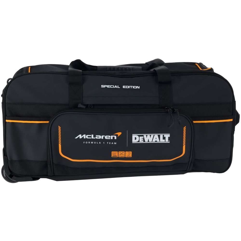 Сумка DEWALT McLaren Limited Edition DWST83522-9, с наплечным ремнем, на колесах, 60 л