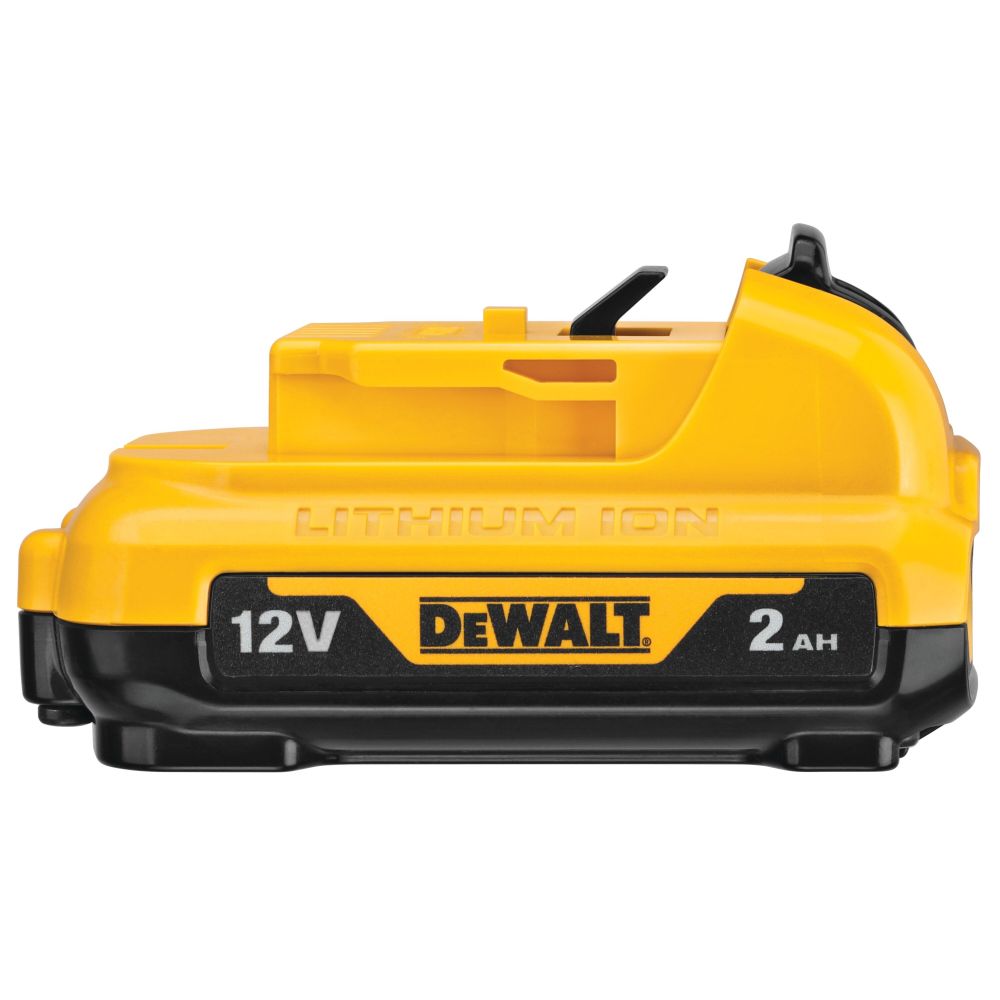 Аккумулятор DEWALT DCB122, Li-Ion, 12 В, 2 Ач (DCB122-XJ)