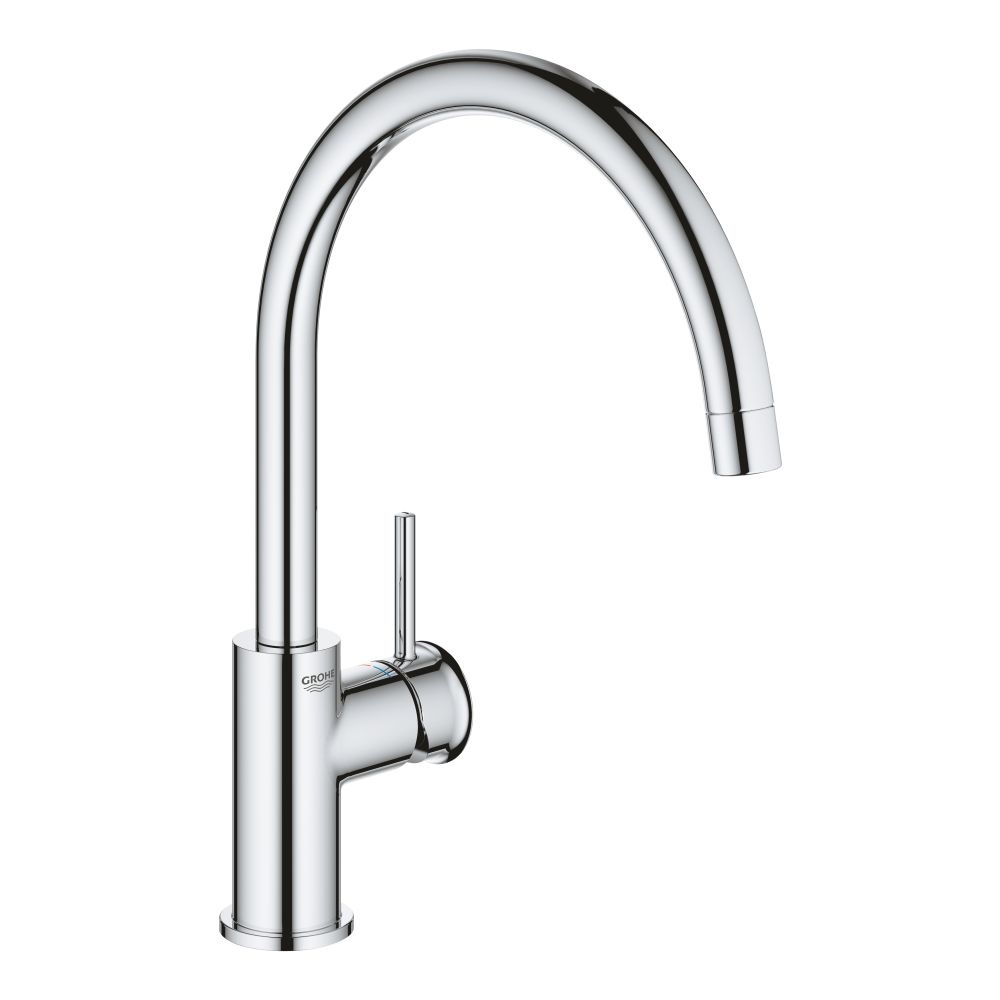 Смеситель для кухни GROHE BauClassic, хром (31535001)