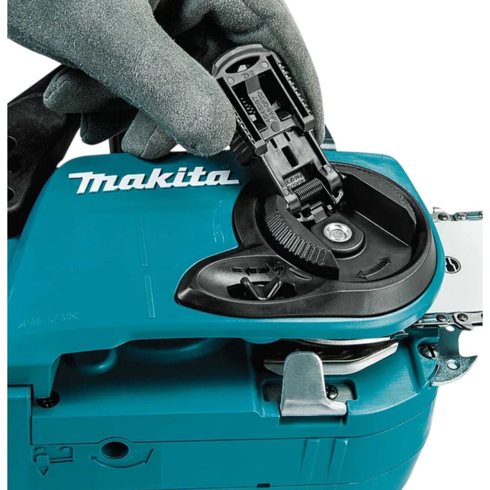 Аккумуляторная цепная пила Makita DUC353CT2, 2x18 В, 35 см, 20 м/с, с 2 АКБ 5 Ач и ЗУ