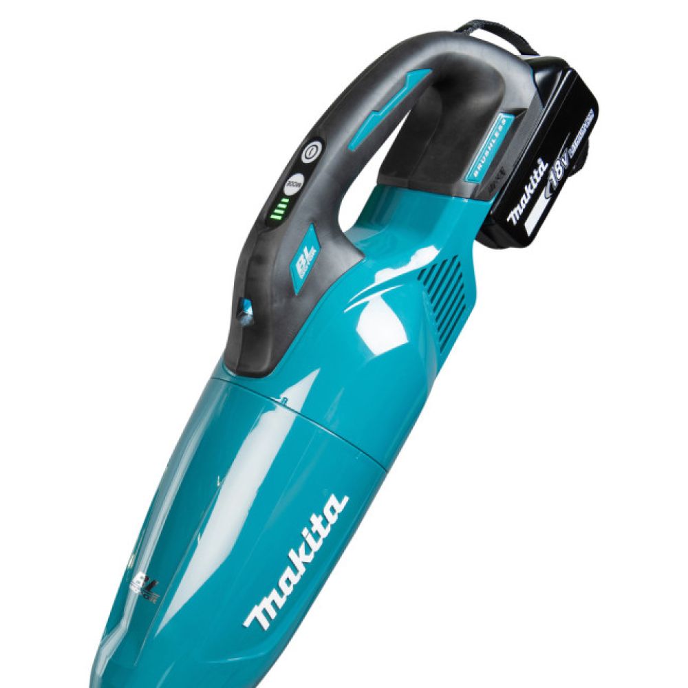 Аккумуляторный пылесос Makita DCL284FRF, 18 В, 730 мл, с АКБ 3 Ач и ЗУ