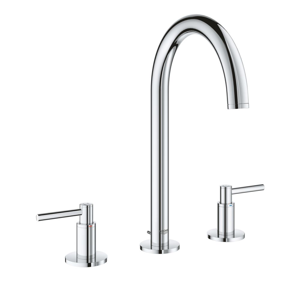 Смеситель для раковины GROHE Atrio двухвентильный на 3 отверстия, хром (20009003)