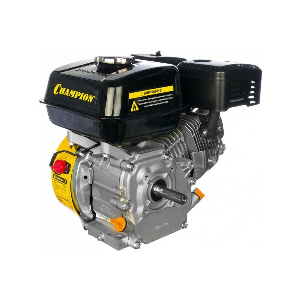 Двигатель CHAMPION 196 см³, 6.5 л.с, 4.8 кВт, G200HK