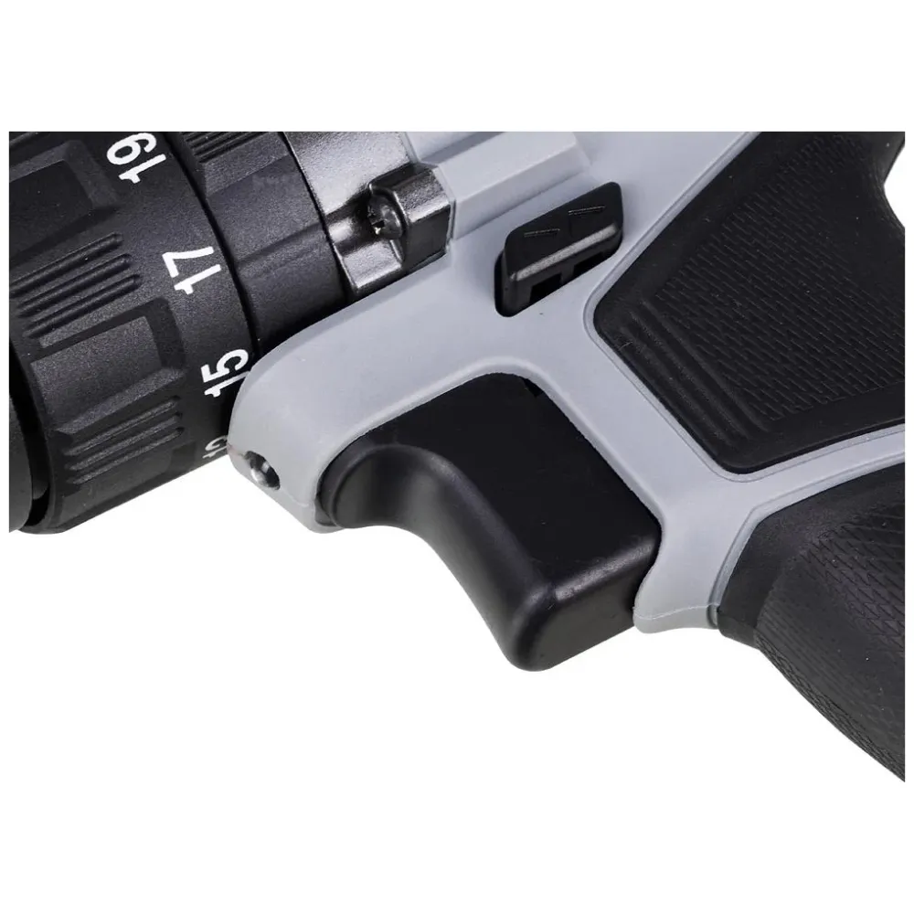 Дрель-шуруповерт ИНТЕРСКОЛ ДАУ-13/18ВК 45, 18 В, 1700 об/мин, 25500 уд/мин, с 2 АКБ 2 Ач и ЗУ, в кейсе (573.2.2.70)