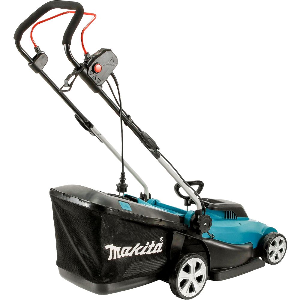 Набор сетевой садовой техники Makita: газонокосилка ELM3720 + триммер UR3501