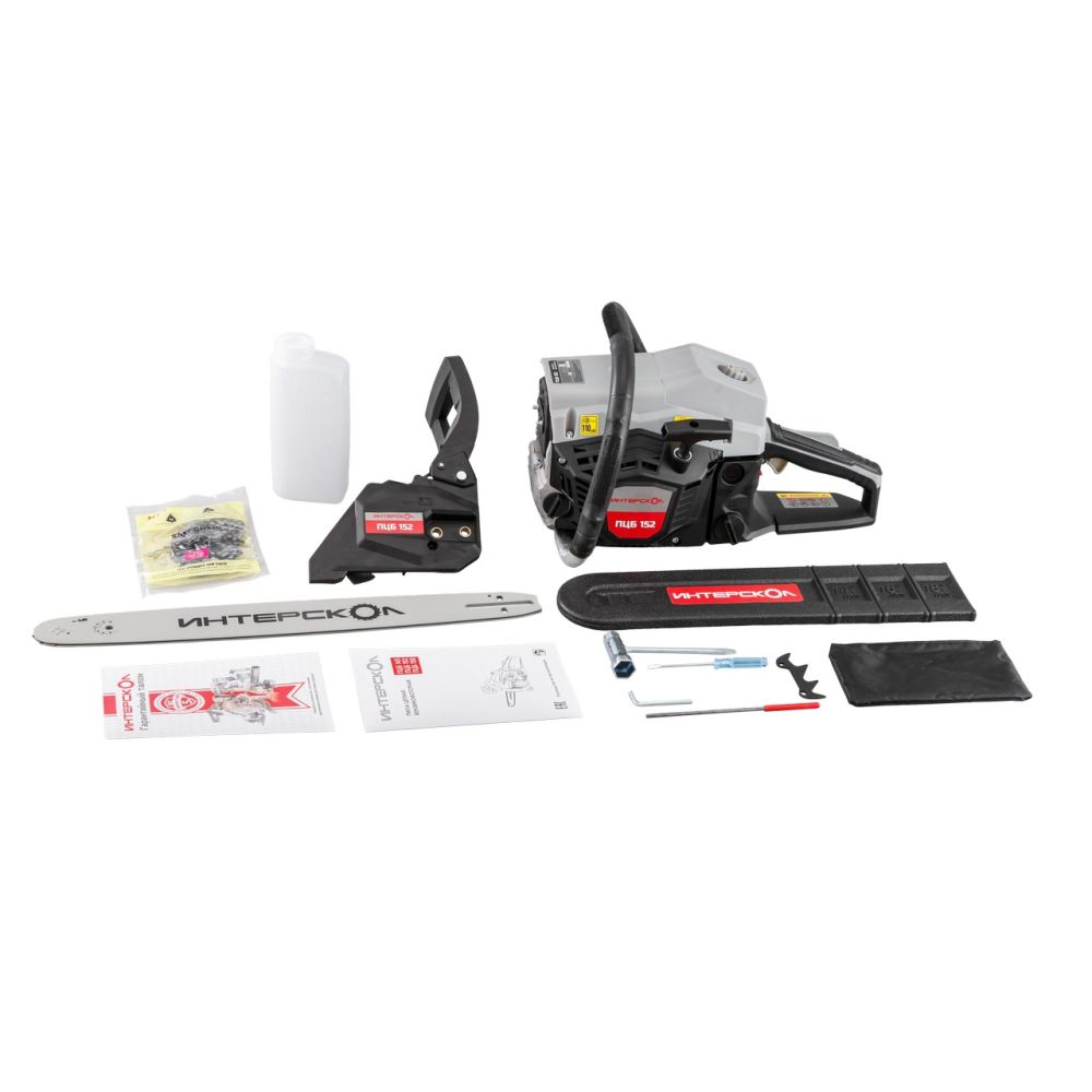 Бензопила ИНТЕРСКОЛ ПЦБ 152, 2.06 кВт, 45 см (878.0.0.70)