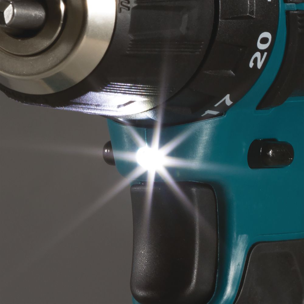 Аккумуляторная ударная дрель-шуруповерт Makita HP333DZJ, 12 В, 1700 об/мин, 25500 уд/мин, без АКБ и ЗУ, в кейсе MakPac