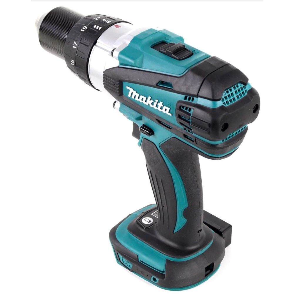 Аккумуляторная дрель-шуруповерт Makita DDF458RFE, 18 В, 2000 об/мин, с 2 АКБ 3 Ач и ЗУ, в кейсе