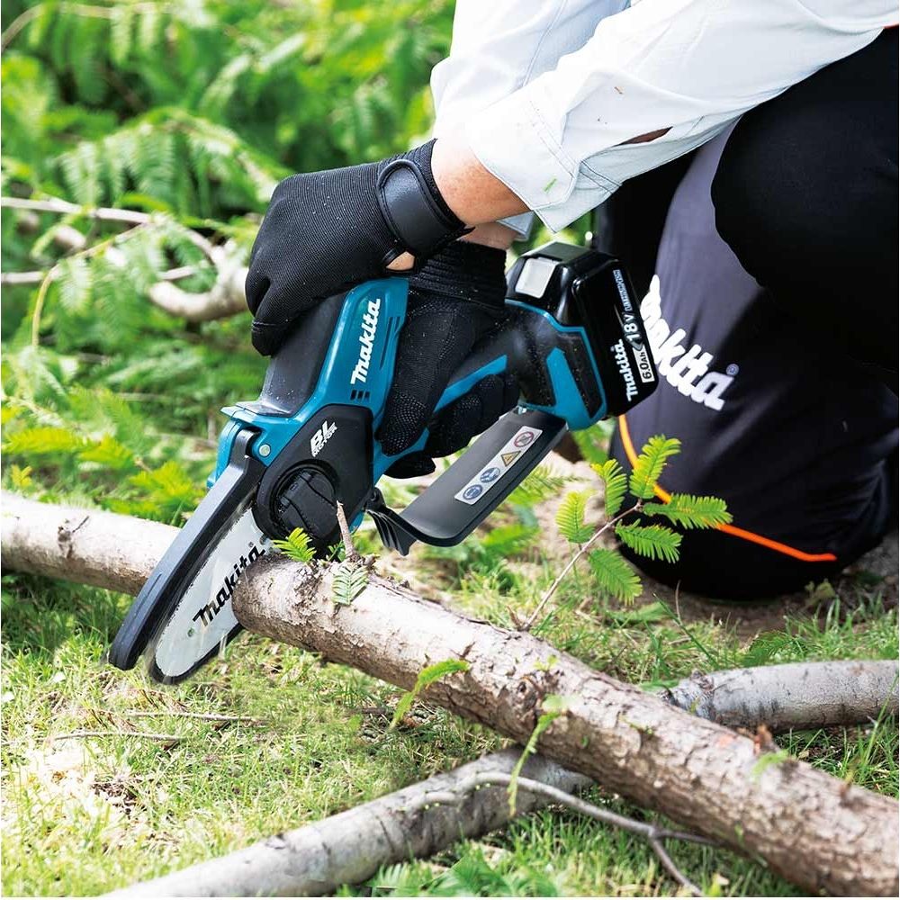 Аккумуляторная цепная пила Makita DUC101Z, 18 В, 10 см, 8 м/с, без АКБ и ЗУ