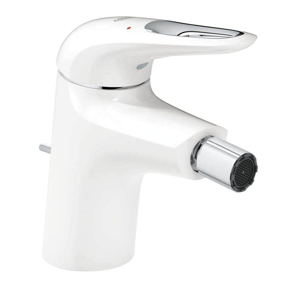 Смеситель для биде GROHE Eurostyle с донным клапаном, S-size, белая луна (33565LS3)