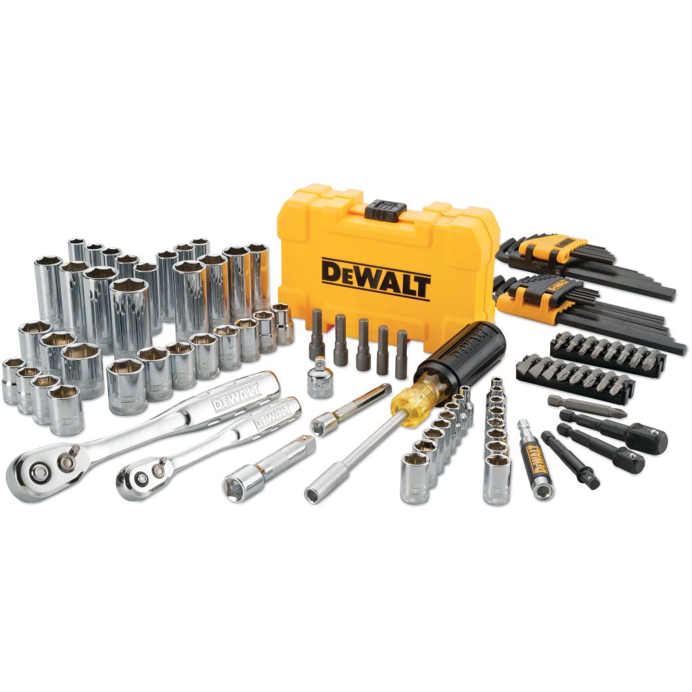 Набор ручного инструмента и оснастки DEWALT DWMT73801-1, 108 шт., в кейсе