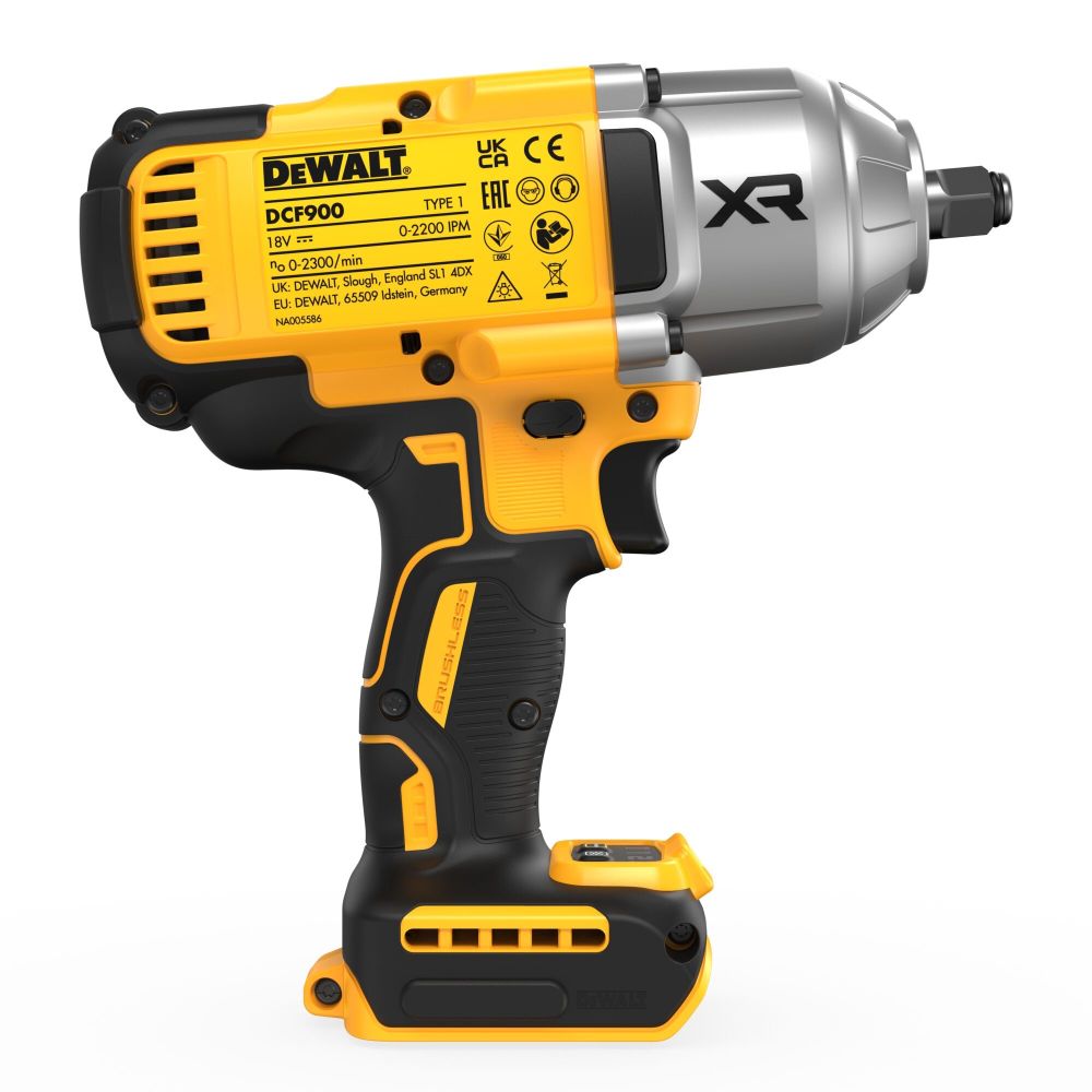 Аккумуляторный гайковерт DEWALT DCF900P1, 18 В, 1898 Нм, 2200 уд/мин, с АКБ 5 Ач и ЗУ (DCF900P1N-XJ)
